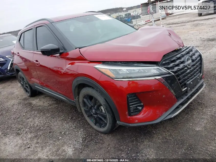 3N1CP5DV5PL574427 2023 Nissan Kicks Sr Xtronic Cvt