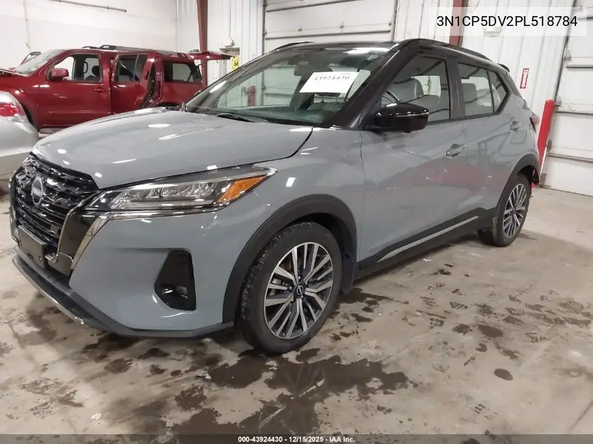 3N1CP5DV2PL518784 2023 Nissan Kicks Sr Xtronic Cvt