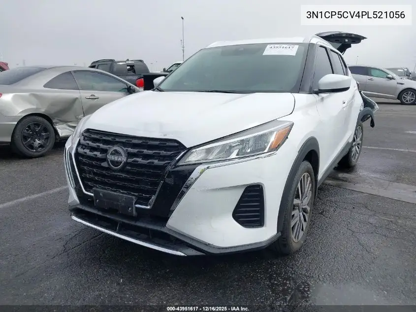 3N1CP5CV4PL521056 2023 Nissan Kicks Sv Xtronic Cvt