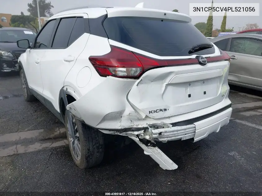 3N1CP5CV4PL521056 2023 Nissan Kicks Sv Xtronic Cvt