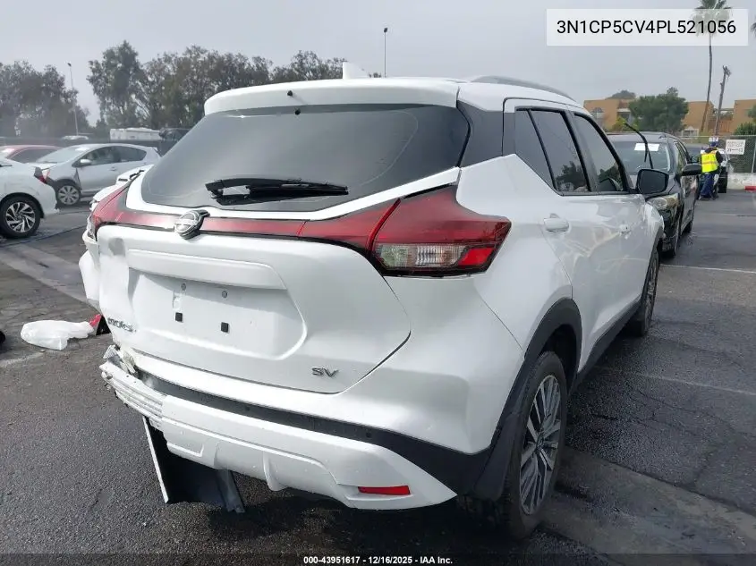 3N1CP5CV4PL521056 2023 Nissan Kicks Sv Xtronic Cvt