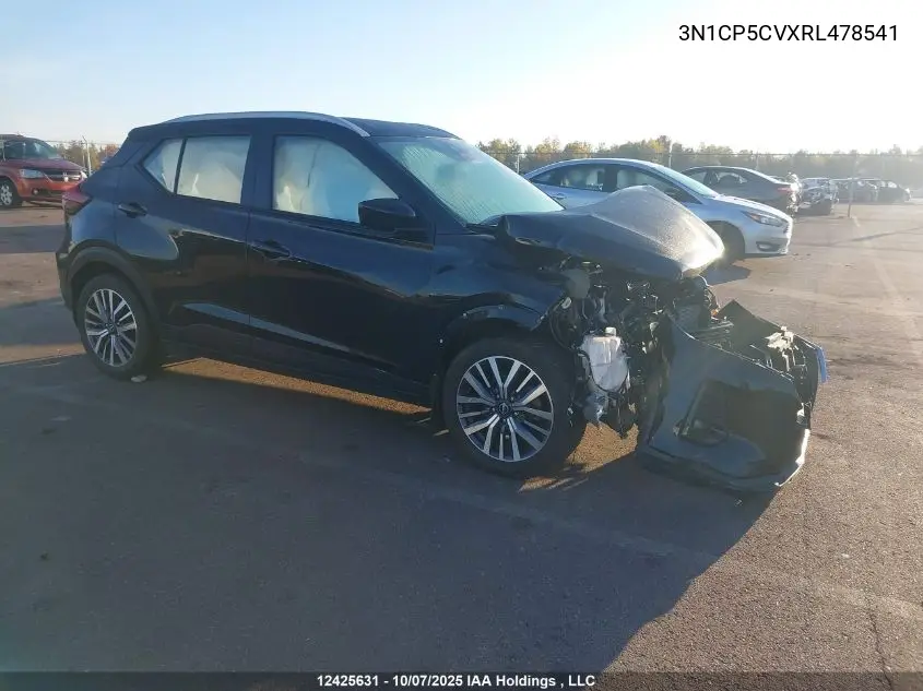 3N1CP5CVXRL478541 2024 Nissan Kicks Sv
