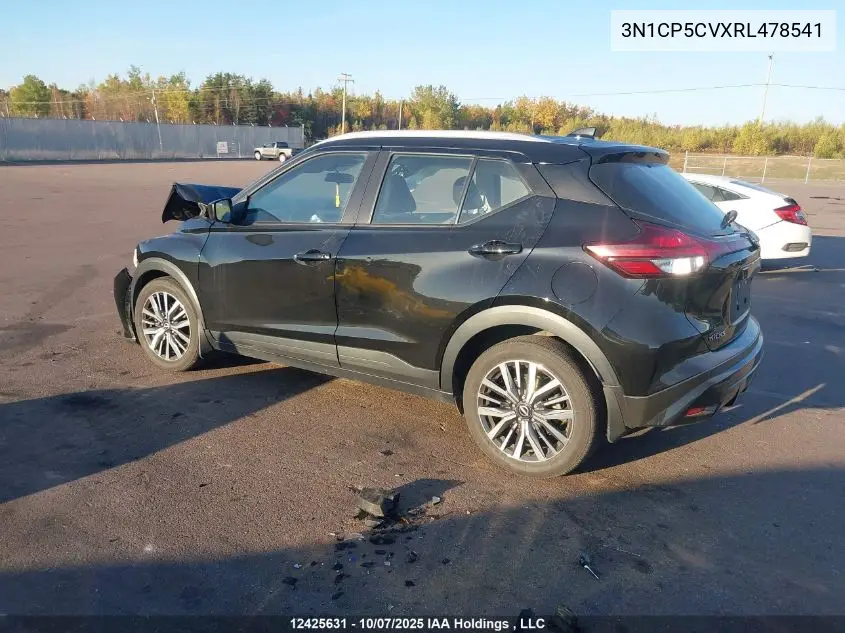 3N1CP5CVXRL478541 2024 Nissan Kicks Sv