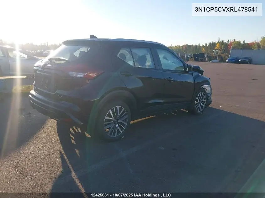 3N1CP5CVXRL478541 2024 Nissan Kicks Sv