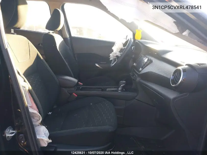 3N1CP5CVXRL478541 2024 Nissan Kicks Sv