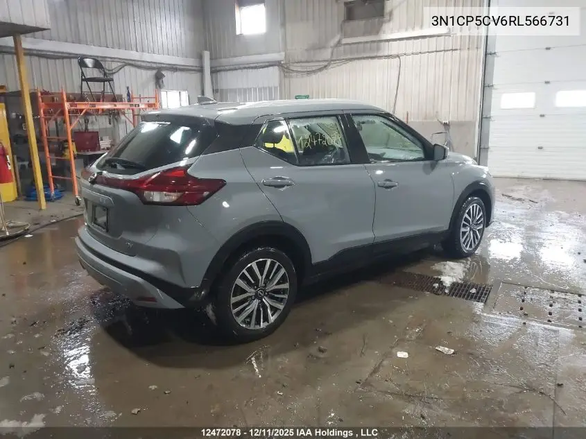 3N1CP5CV6RL566731 2024 Nissan Kicks Sv