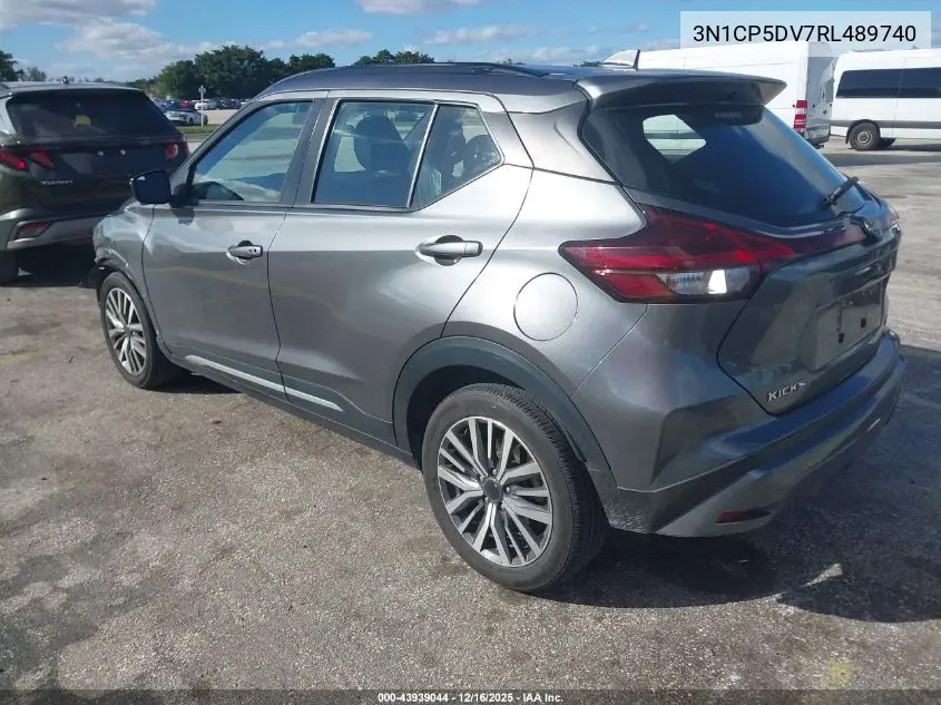 3N1CP5DV7RL489740 2024 Nissan Kicks Sr Xtronic Cvt