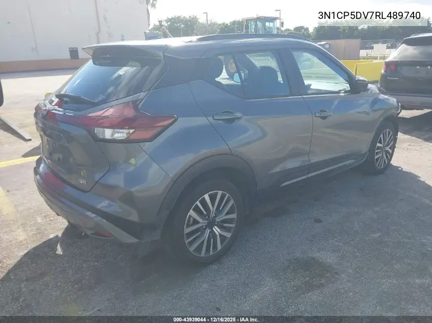 3N1CP5DV7RL489740 2024 Nissan Kicks Sr Xtronic Cvt
