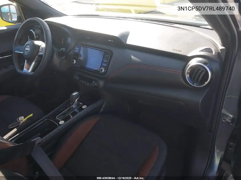 3N1CP5DV7RL489740 2024 Nissan Kicks Sr Xtronic Cvt