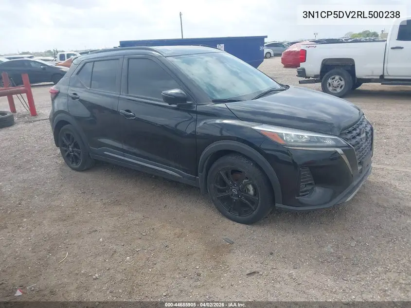 3N1CP5DV2RL500238 2024 Nissan Kicks Sr Xtronic Cvt
