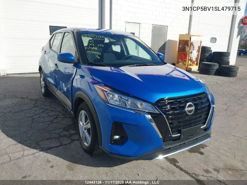3N1CP5BV1SL479715 2025 Nissan Kicks Play S