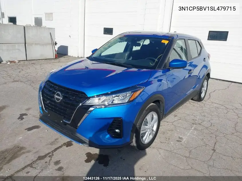 3N1CP5BV1SL479715 2025 Nissan Kicks Play S