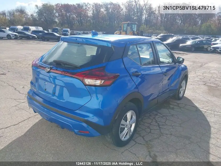 3N1CP5BV1SL479715 2025 Nissan Kicks Play S