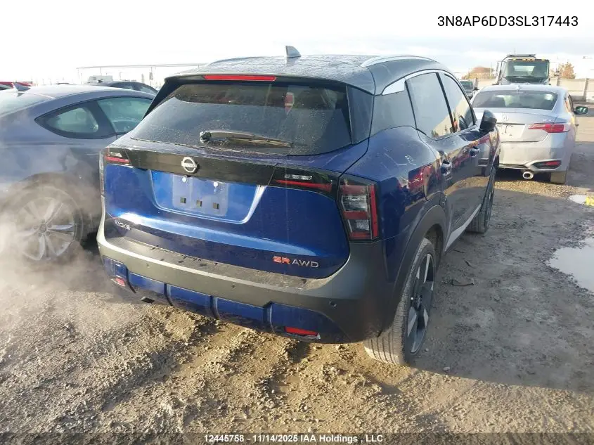 3N8AP6DD3SL317443 2025 Nissan Kicks