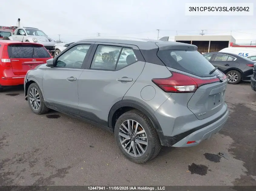 3N1CP5CV3SL495042 2025 Nissan Kicks Play Sv