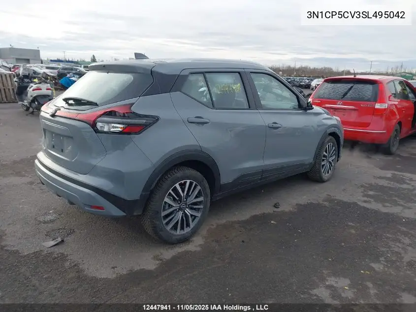 3N1CP5CV3SL495042 2025 Nissan Kicks Play Sv