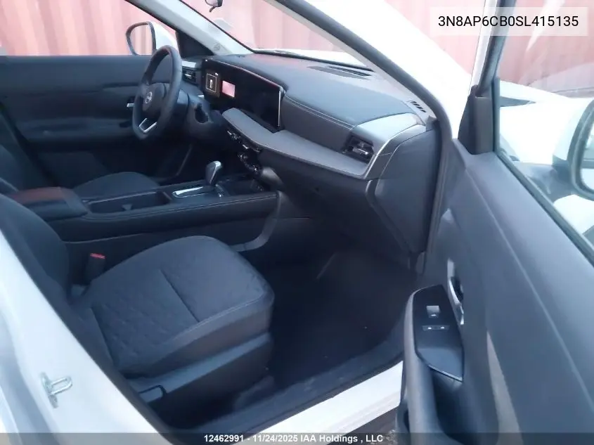 3N8AP6CB0SL415135 2025 Nissan Kicks Sv