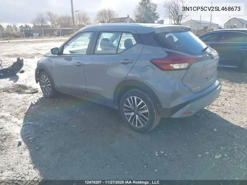 3N1CP5CV2SL468673 2025 Nissan Kicks Play Sv