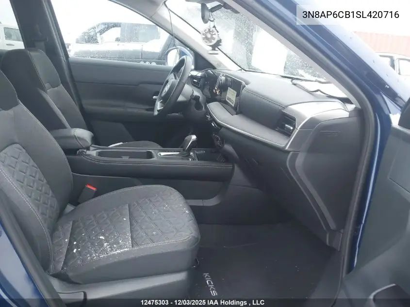 3N8AP6CB1SL420716 2025 Nissan Kicks Sv