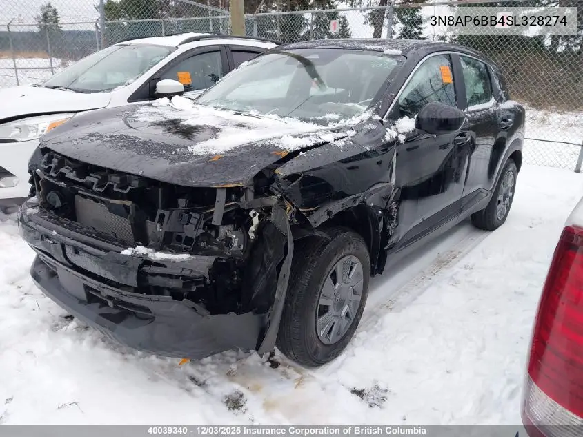 3N8AP6BB4SL328274 2025 Nissan Kicks