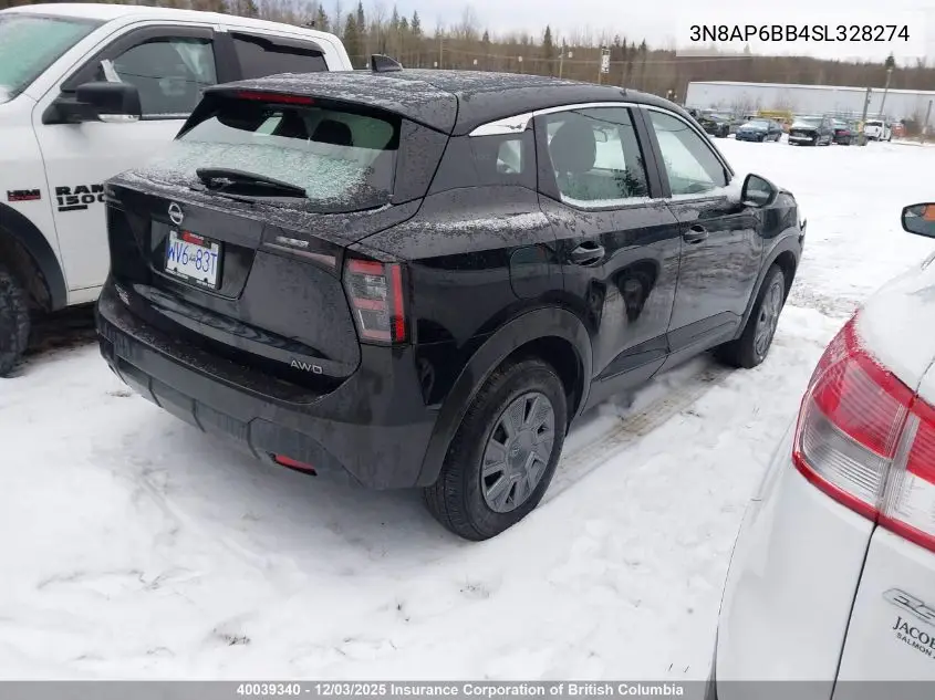 3N8AP6BB4SL328274 2025 Nissan Kicks
