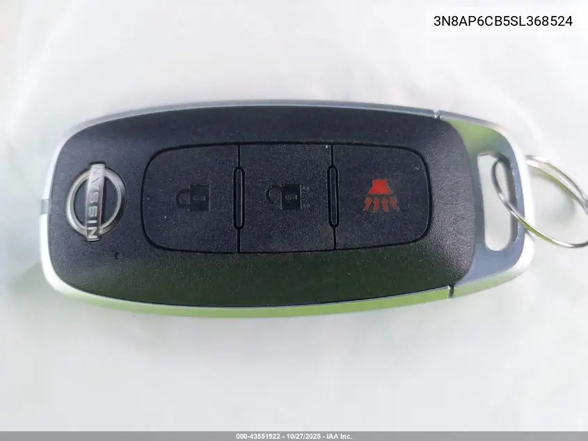 3N8AP6CB5SL368524 2025 Nissan Kicks Sv Intelligent Awd
