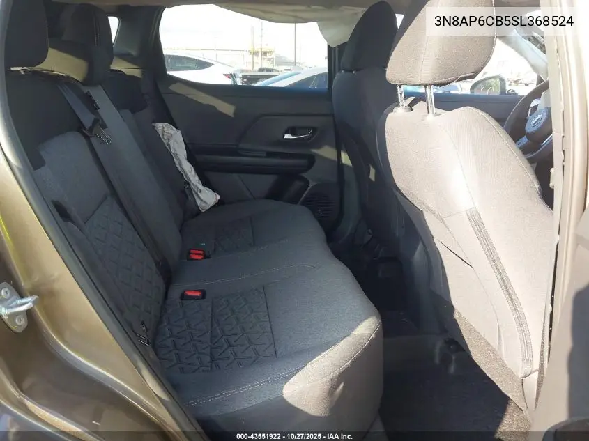 3N8AP6CB5SL368524 2025 Nissan Kicks Sv Intelligent Awd