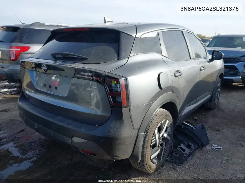 3N8AP6CA2SL321376 2025 Nissan Kicks Sv Fwd
