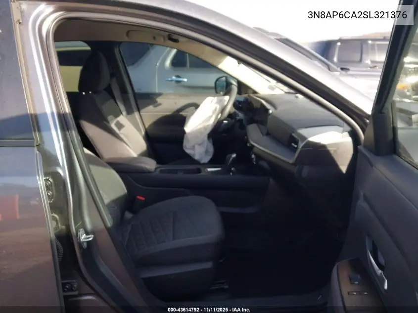 3N8AP6CA2SL321376 2025 Nissan Kicks Sv Fwd