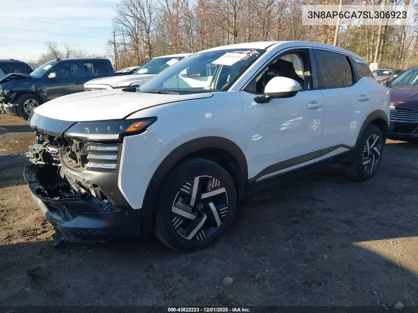 3N8AP6CA7SL306923 2025 Nissan Kicks Sv Fwd