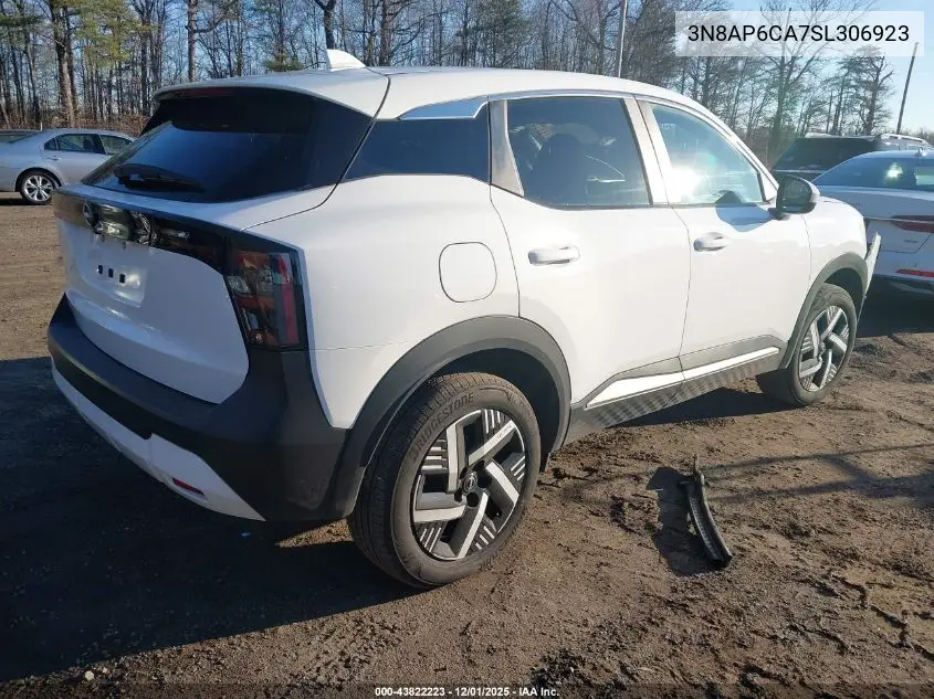 3N8AP6CA7SL306923 2025 Nissan Kicks Sv Fwd