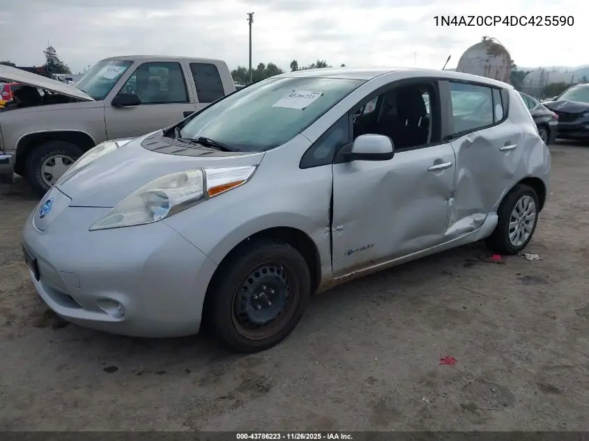 1N4AZ0CP4DC425590 2013 Nissan Leaf S