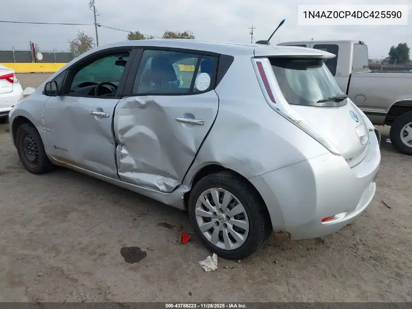 1N4AZ0CP4DC425590 2013 Nissan Leaf S
