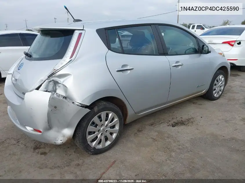 1N4AZ0CP4DC425590 2013 Nissan Leaf S