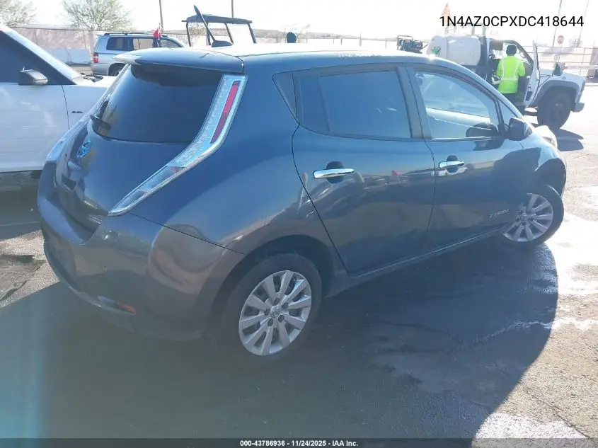 1N4AZ0CPXDC418644 2013 Nissan Leaf S