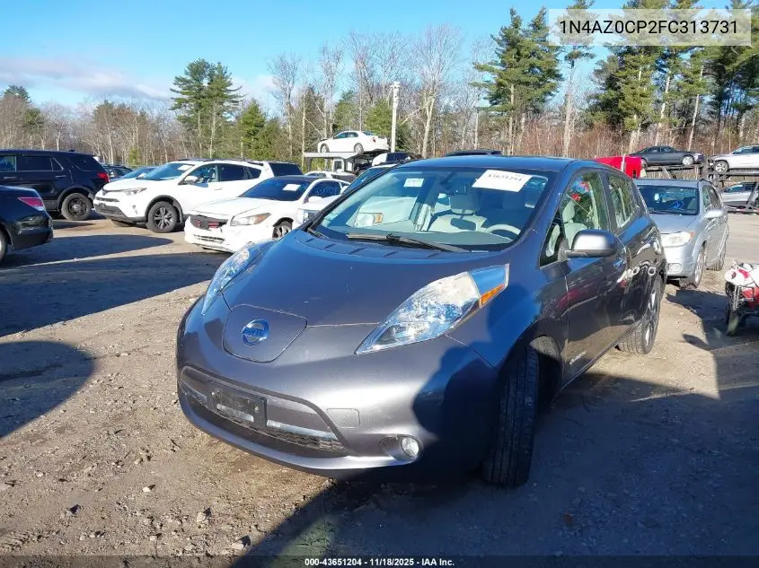 1N4AZ0CP2FC313731 2015 Nissan Leaf Sv