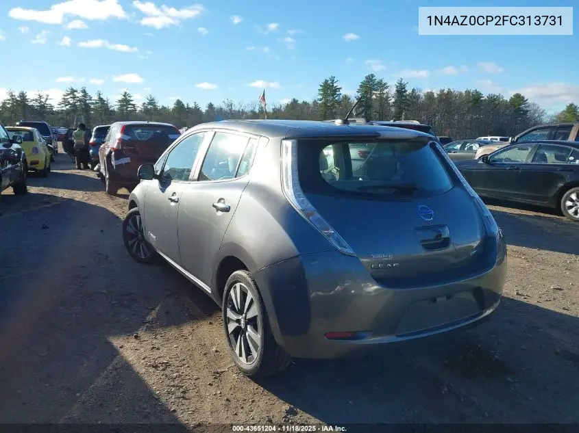 1N4AZ0CP2FC313731 2015 Nissan Leaf Sv