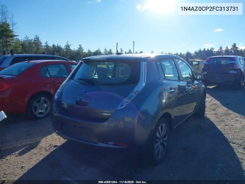 1N4AZ0CP2FC313731 2015 Nissan Leaf Sv
