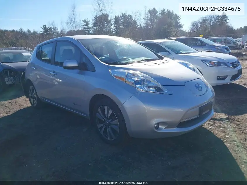 1N4AZ0CP2FC334675 2015 Nissan Leaf Sl