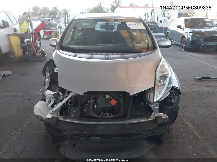 1N4AZ0CP5FC309835 2015 Nissan Leaf S