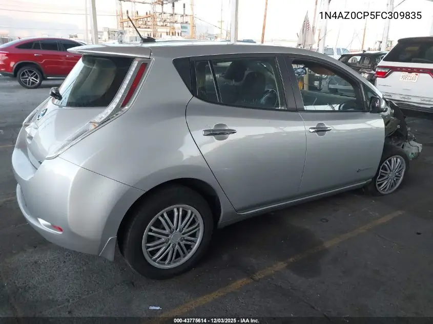 1N4AZ0CP5FC309835 2015 Nissan Leaf S