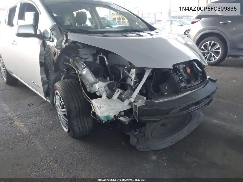1N4AZ0CP5FC309835 2015 Nissan Leaf S