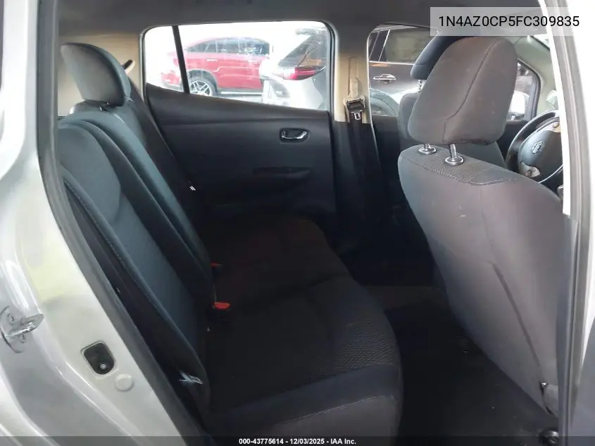 1N4AZ0CP5FC309835 2015 Nissan Leaf S