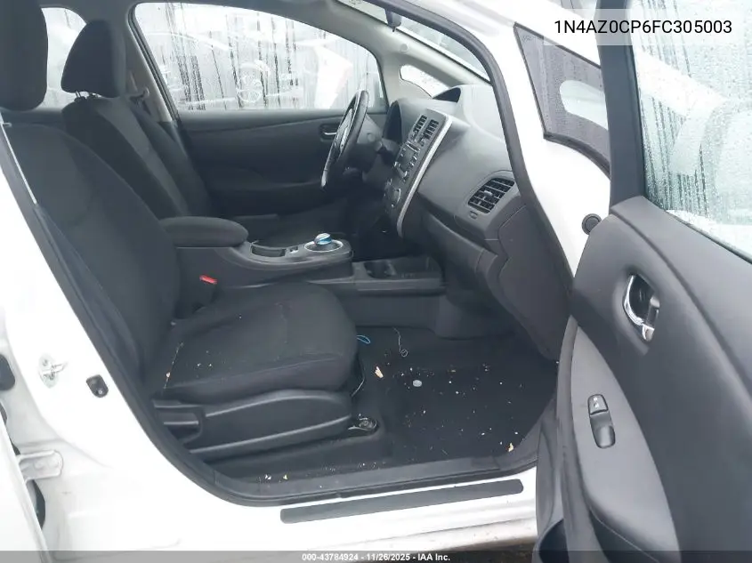 1N4AZ0CP6FC305003 2015 Nissan Leaf S