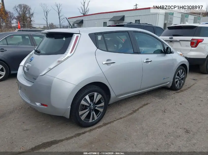 1N4BZ0CP1HC308897 2017 Nissan Leaf Sv