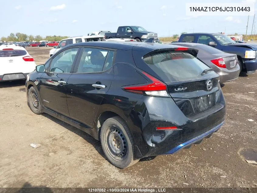 1N4AZ1CP6JC310443 2018 Nissan Leaf