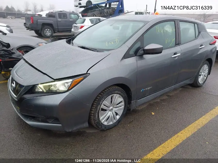 1N4AZ1CP8JC316339 2018 Nissan Leaf