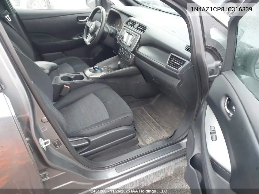 1N4AZ1CP8JC316339 2018 Nissan Leaf