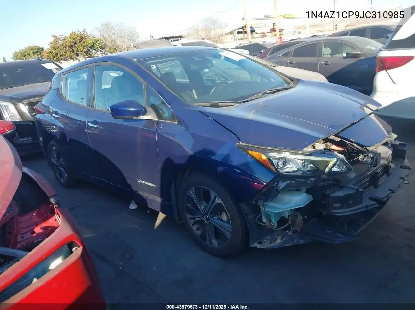 1N4AZ1CP9JC310985 2018 Nissan Leaf Sv
