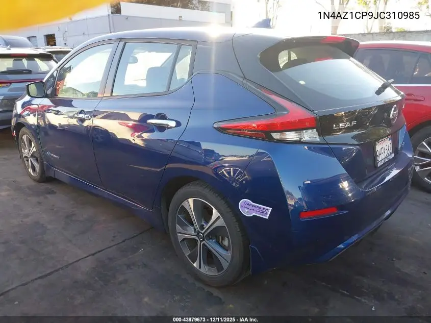 1N4AZ1CP9JC310985 2018 Nissan Leaf Sv